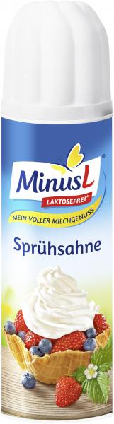Minus-L Sprühsahne 30%