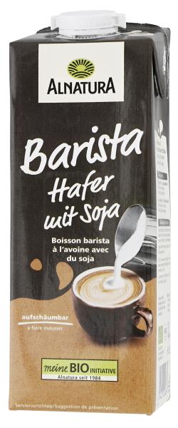 Alnatura Hafer Drink Barista mit Soja