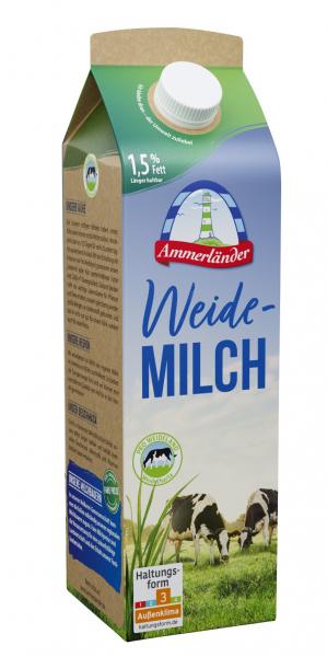 Ammerländer Weidemilch 1,5% haltbar