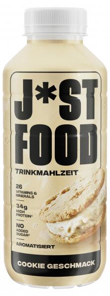 Just Food Trinkmahlzeit Cookie Geschmack