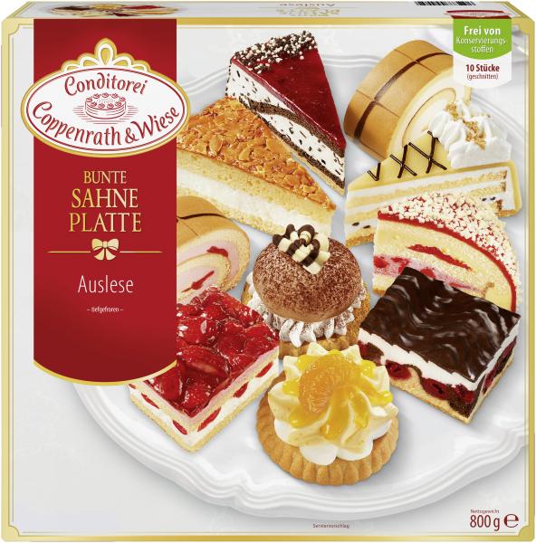 Coppenrath & Wiese Bunte Sahne Platte Auslese
