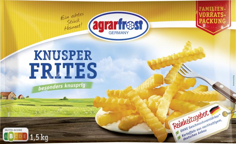 Agrarfrost Knusper Frites Wellenschnitt