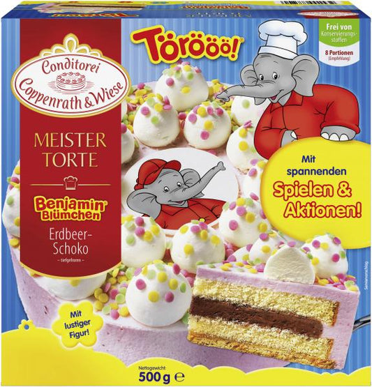 Coppenrath & Wiese Meistertorte Benjamin-Blümchen Erdbeer-Schoko