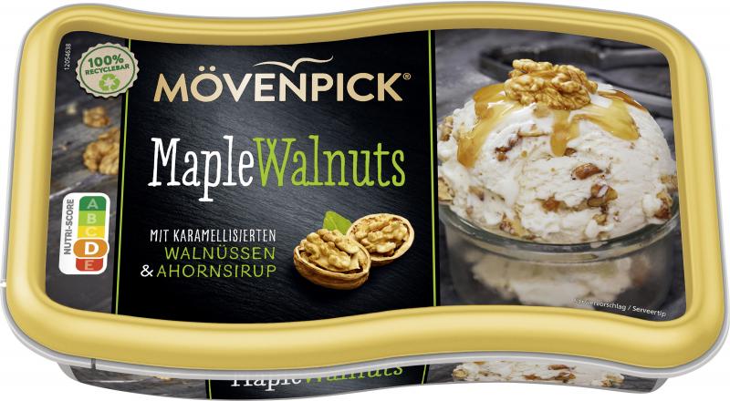 Mövenpick Eis Maple Walnuts Familienpackung