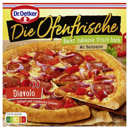 Dr. Oetker Die Ofenfrische Pizza Diavolo
