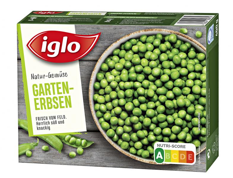 Iglo Frisch vom Feld Gartenerbsen