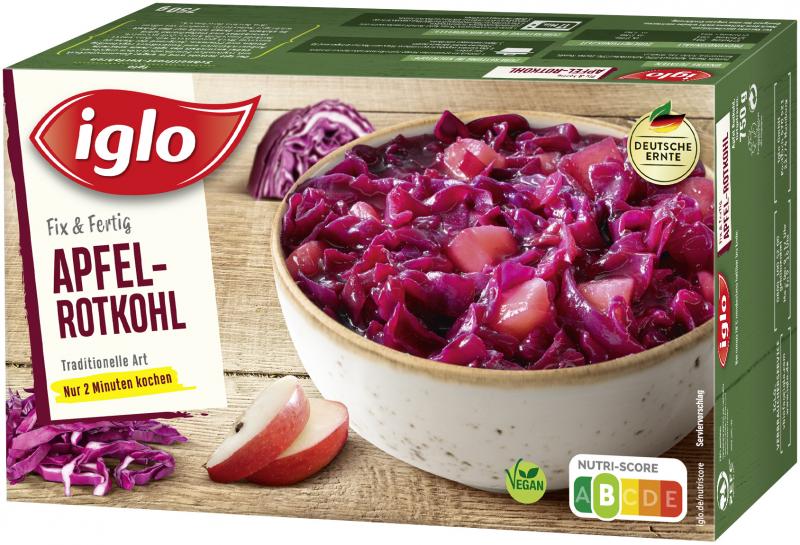 Iglo Apfel-Rotkohl traditionelle Art