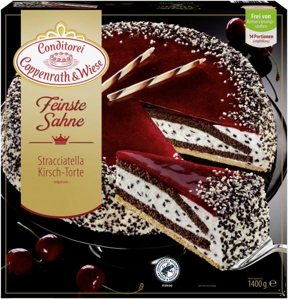 Coppenrath & Wiese Feinste Sahne Stracciatella Kirsch-Torte