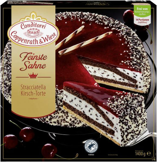 Coppenrath & Wiese Feinste Sahne Stracciatella Kirsch-Torte