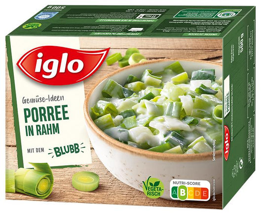 Iglo Gemüse-Ideen Porree in Rahm