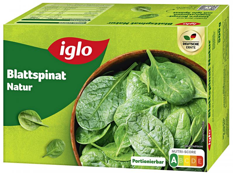 Iglo Blatt-Spinat Natur
