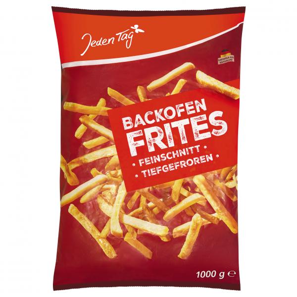 Jeden Tag Backofen Pommes Frites Feinschnitt