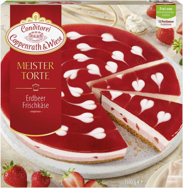 Coppenrath & Wiese Meistertorte Erdbeer-Frischkäse