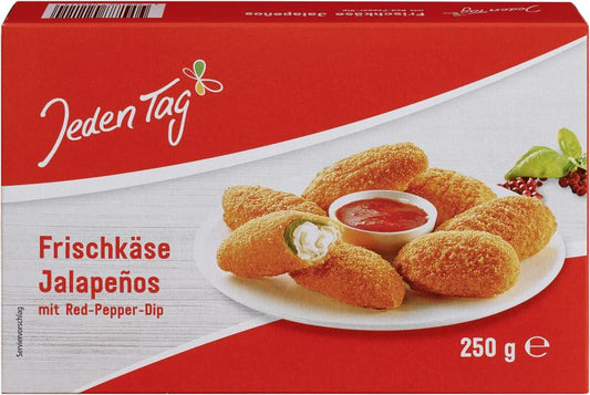 Jeden Tag Frischkäse Jalapeños