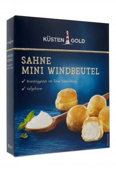 Küstengold Sahne Mini Windbeutel