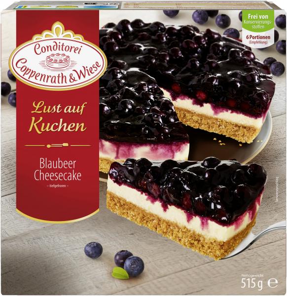 Coppenrath & Wiese Lust auf Kuchen Blaubeer Cheesecake