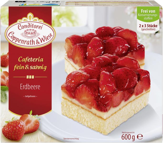 Coppenrath & Wiese Café Landhaus Erdbeer-Blechkuchen