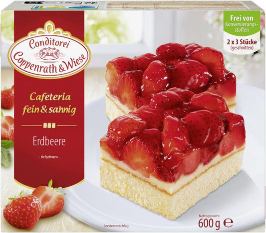 Coppenrath & Wiese Café Landhaus Erdbeer-Blechkuchen