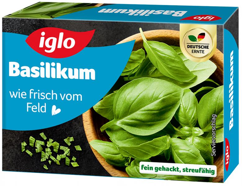 Iglo Basilikum fein gehackt