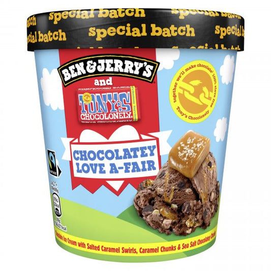 Ben & Jerry's and Tony's Chocolonely Chocolatey Love A-Fair
