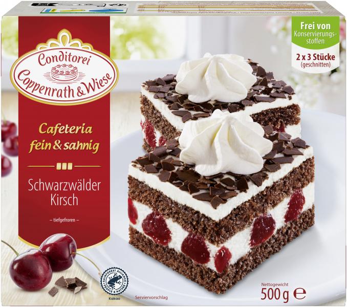 Coppenrath & Wiese Cafeteria Schwarzwälder Kirsch Blechkuchen