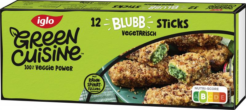 Iglo Cuisine Blubb Sticks vegetarisch