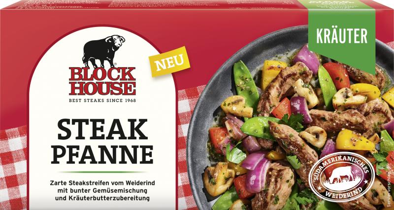 Block House Steak Pfanne Kräuter