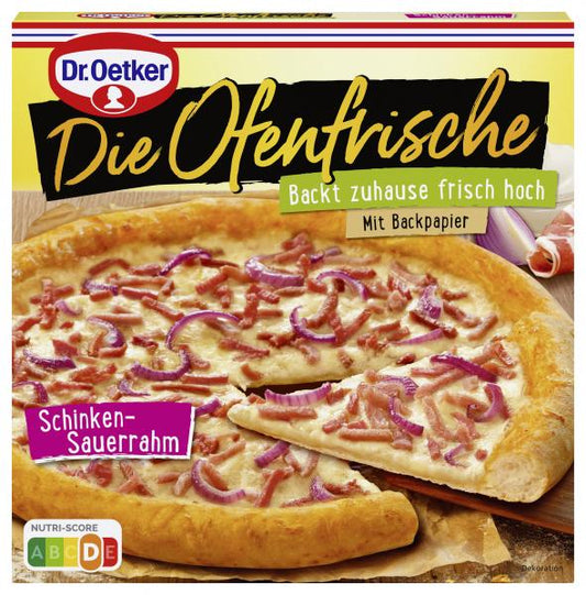 Dr. Oetker Die Ofenfrische Pizza Schinken-Sauerrahm