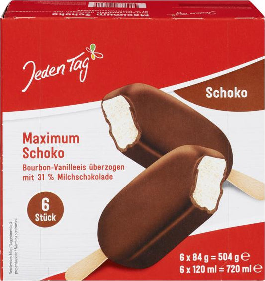 Jeden Tag Maximum Schoko Eis