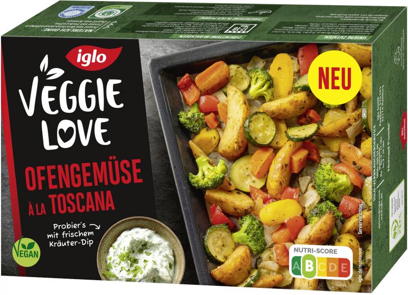 Iglo Veggie Love Ofengemüse à la Toscana