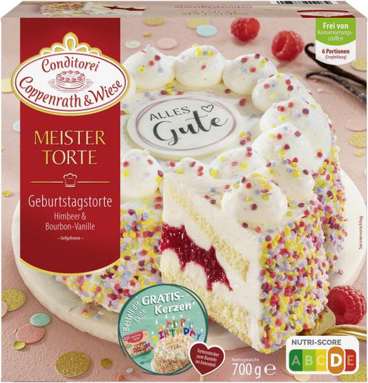 C&W Meistertorte Geburtstagstorte Himbeer