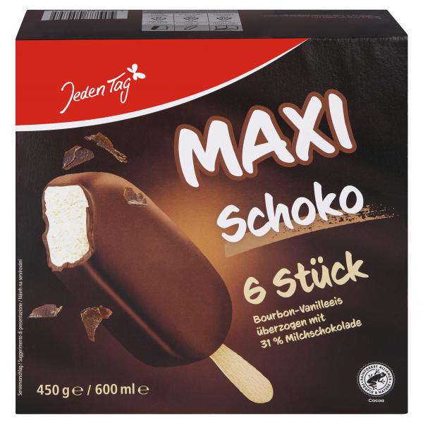 Jeden Tag Maxi Schoko Stieleis