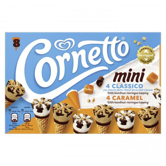 Cornetto Mini Classico & Caramel Multipackung
