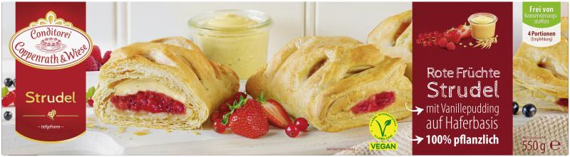 Coppenrath & Wiese Rote-Früchte-Strudel mit Vanillepudding auf Haferbasis
