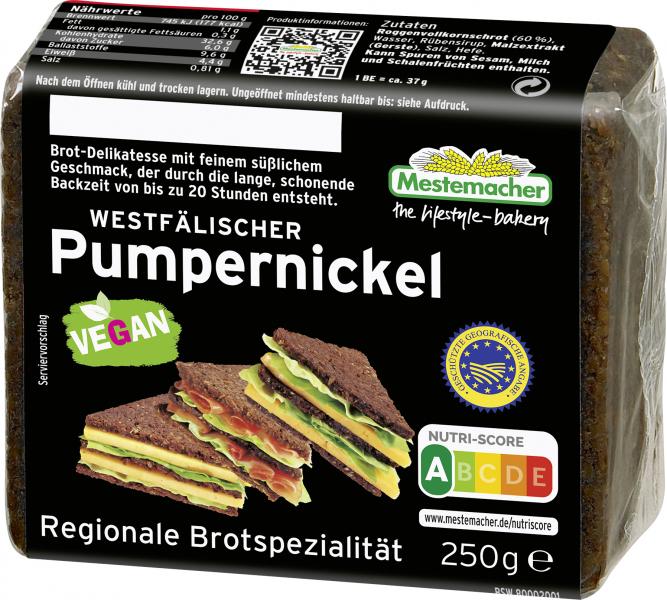 Mestemacher Westfälischer Pumpernickel