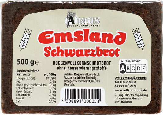 Emsland Schwarzbrot