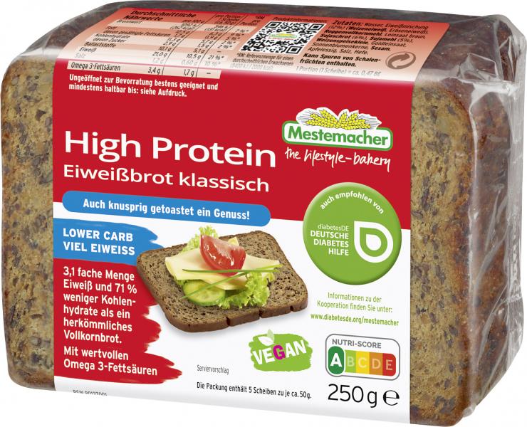 Mestemacher High Protein Eiweißbrot klassisch
