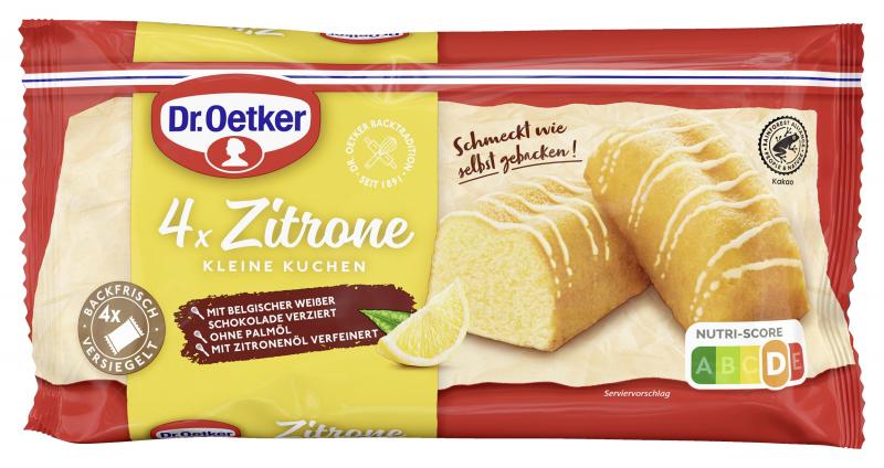 Dr. Oetker Kleine Kuchen 4x Zitrone
