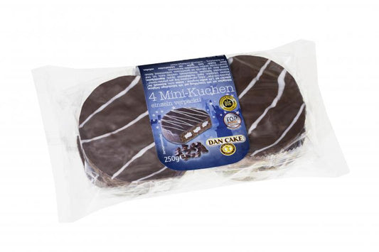 Dan Cake 4 Mini Kuchen mit Cremefüllung