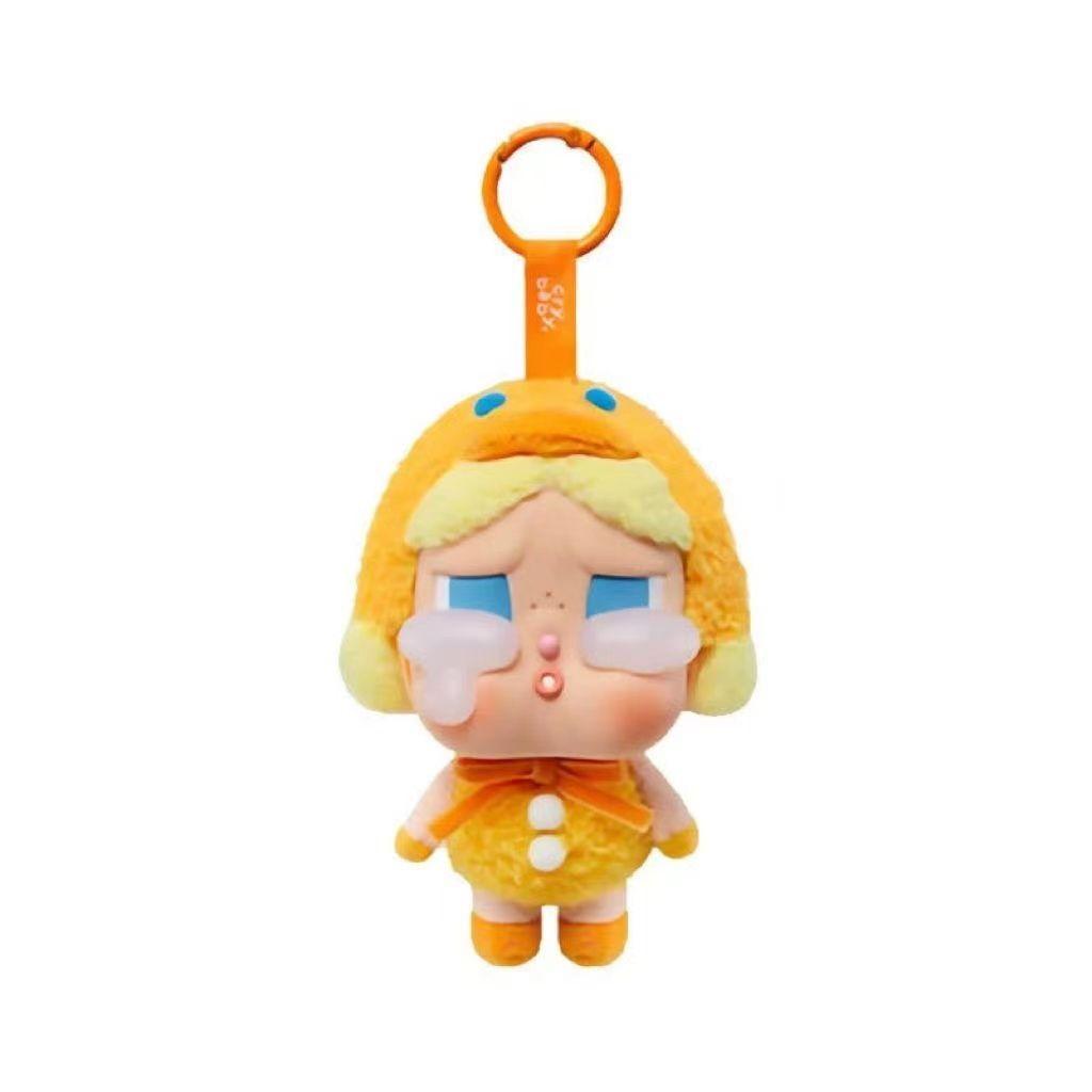Weinendes Baby CRYBABY Tears Series Vinylpuppe Puppe Schlüsselanhänger Blind Box Kleines Spielzeug orange