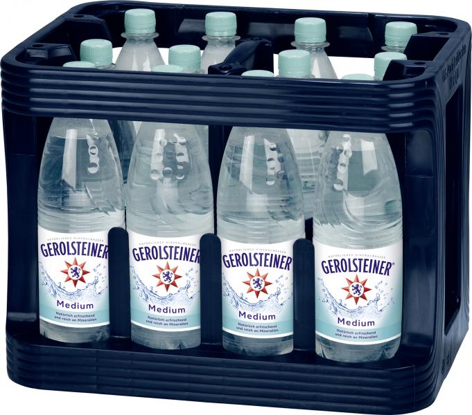 Gerolsteiner Mineralwasser Medium (Mehrweg)