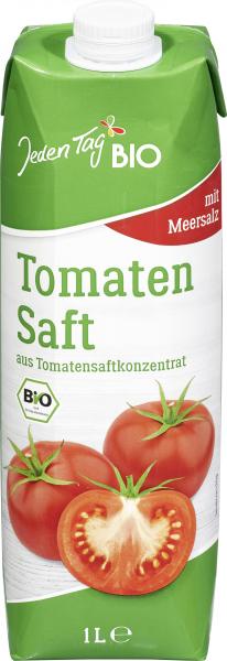 Jeden Tag Bio Tomatensaft mit Meersalz