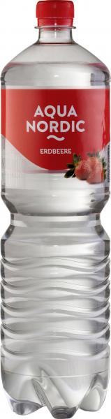 Aqua Nordic Erfrischungsgetränk Erdbeere (Einweg)