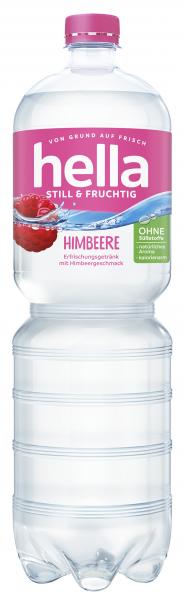 Hella Still & Fruchtig Erfrischungsgetränk Himbeere (Einweg)