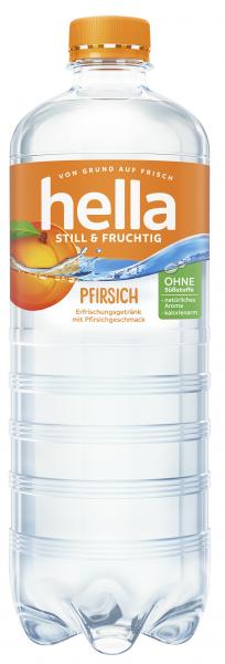 Hella Still & Fruchtig Erfrischungsgetränk Pfirsich (Einweg)