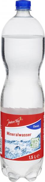 Jeden Tag Mineralwasser classic PET (Einweg)
