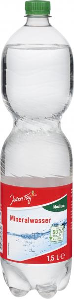 Jeden Tag Mineralwasser Medium PET (Einweg)