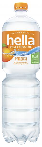 Hella Still & Fruchtig Erfrischungsgetränk Pfirsich (Einweg)