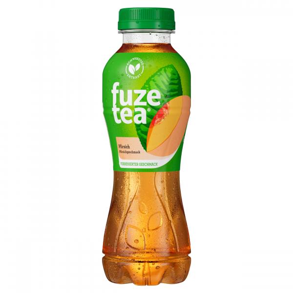 Fuze Tea Schwarzer Tee Pfirsich (Einweg)