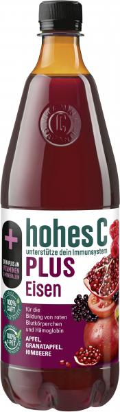 Hohes C Plus Eisen Apfel-Granatapfel-Himbeere (Einweg)